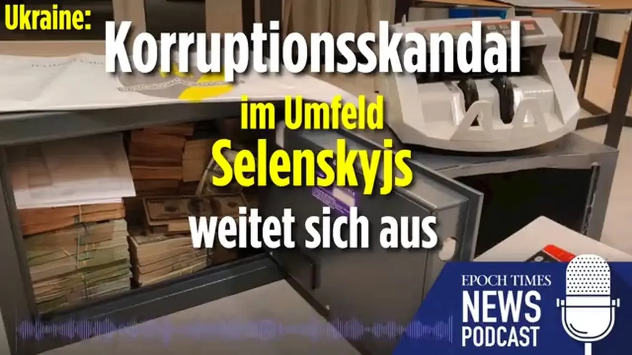 Ukraine: Korruptionsskandal im Umfeld Selenskyjs weitet sich aus