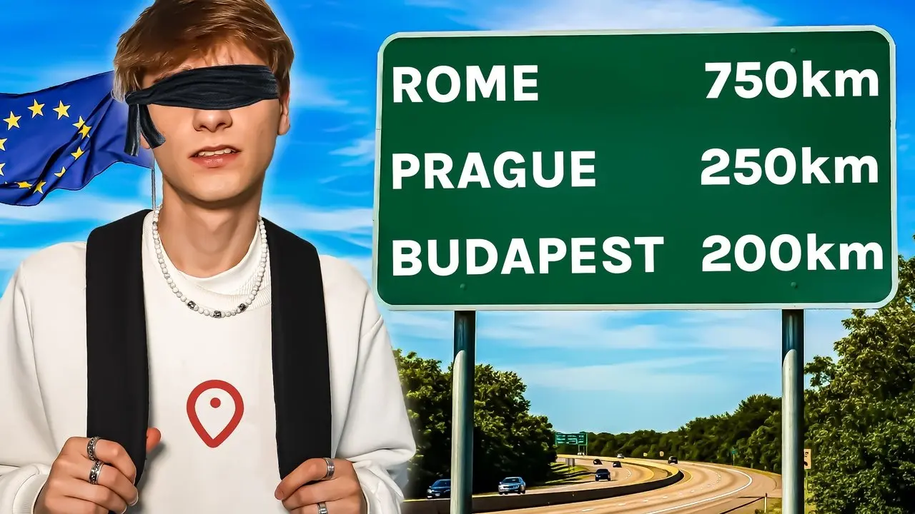 Blindfolded in Europe Challenge | Guess Where You Are IRL #europe #travel