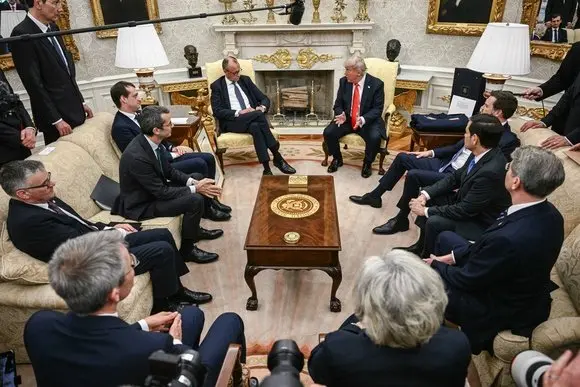 LIVE: Trump Meets With Chancellor of Germany Merz (Mar. 3)