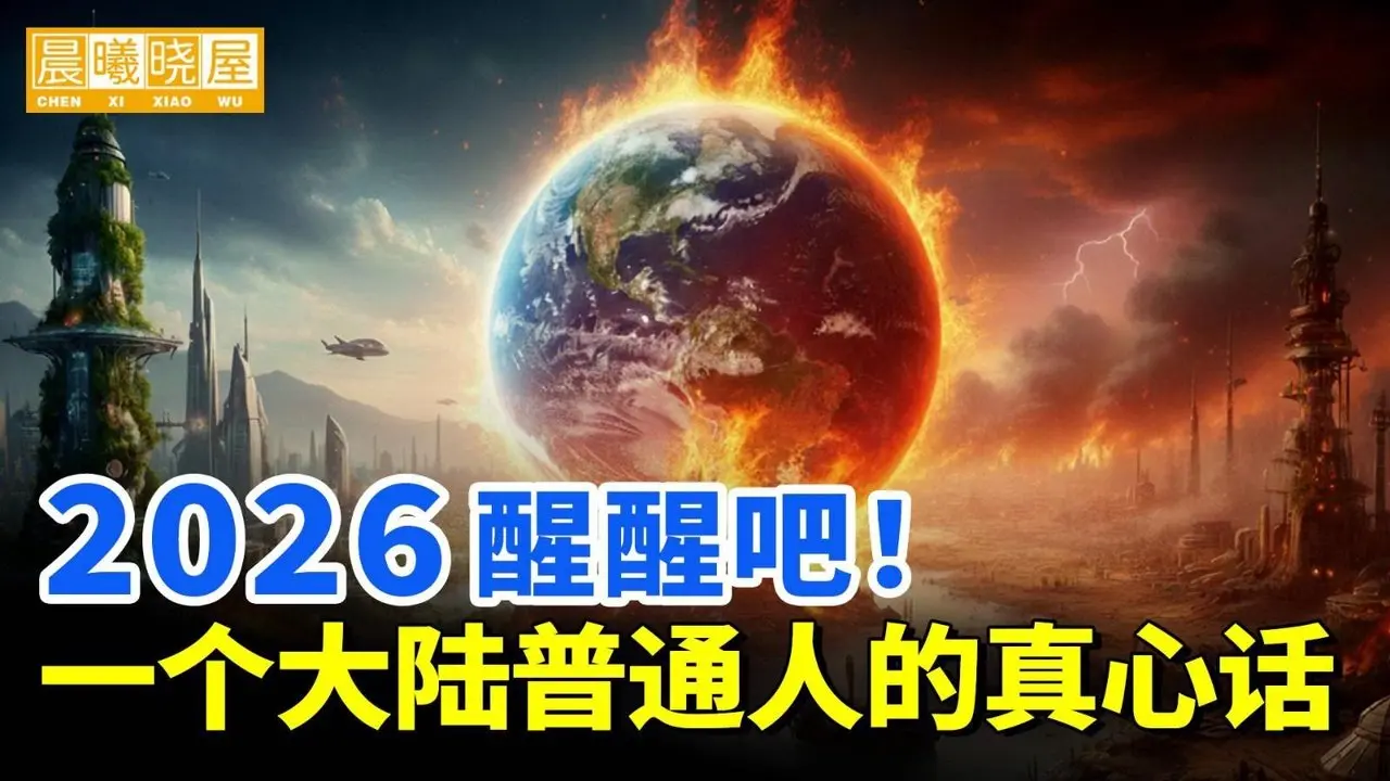 一个大陆普通人的肺腑之言，2026该醒了！｜傳統文化｜知識分享｜人生智慧 【晨曦曉屋】