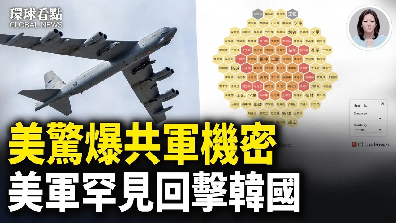 中南海懵了？美军B-52挂弹进黄海！两会前焦点生变 习危害清单疯传！【环球看点】