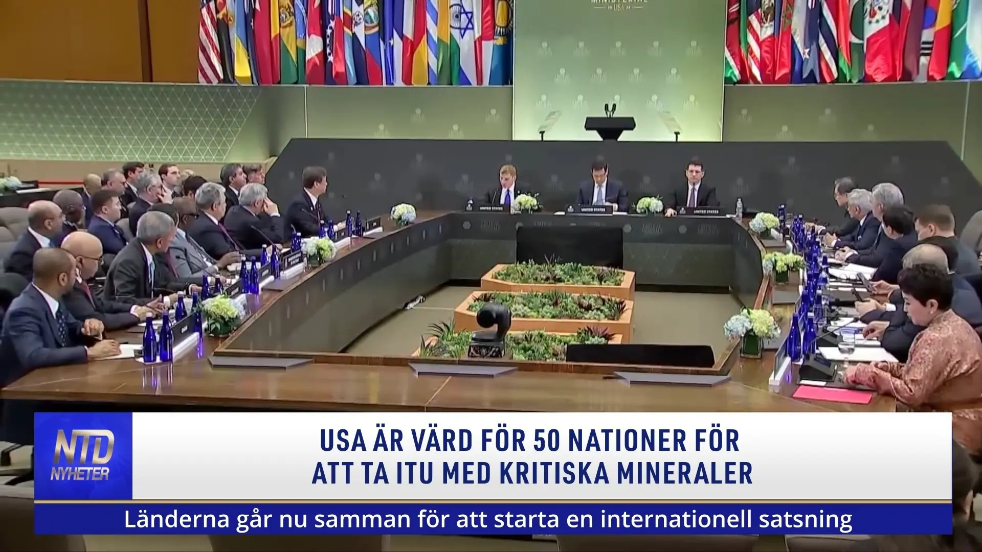 USA är värd för 50 nationer för att ta itu med kritiska mineraler