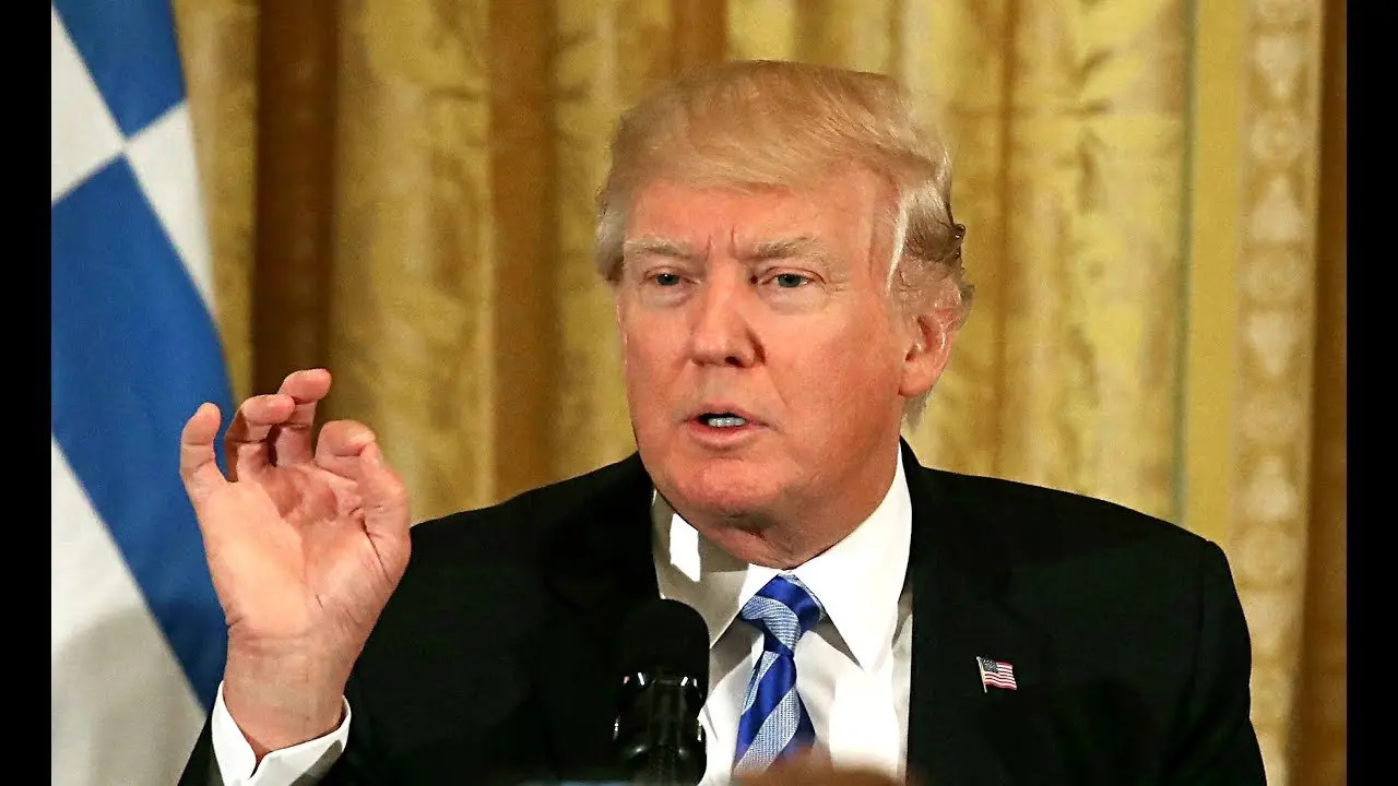 川普在佛州出席南方大道落成典禮