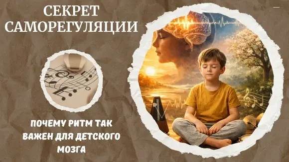 СЕКРЕТ САМОРЕГУЛЯЦИИ: ПОЧЕМУ РИТМ ТАК ВАЖЕН ДЛЯ ДЕТСКОГО МОЗГА