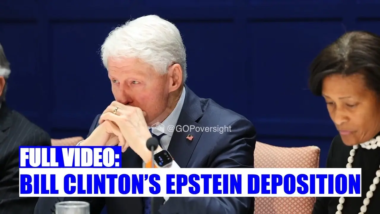 FULL VIDEO: Former President Bill Clinton’s Epstein Deposition on February 27, 2026