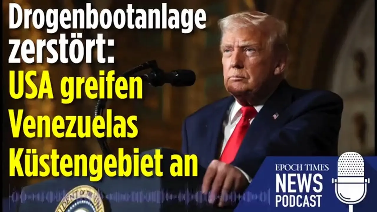Drogenbootanlage zerstört: USA greifen erstmals Venezuelas Küstengebiet an