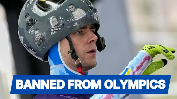 Ukrainian Athlete Banned From Olympics for Helmet Honoring Fallen