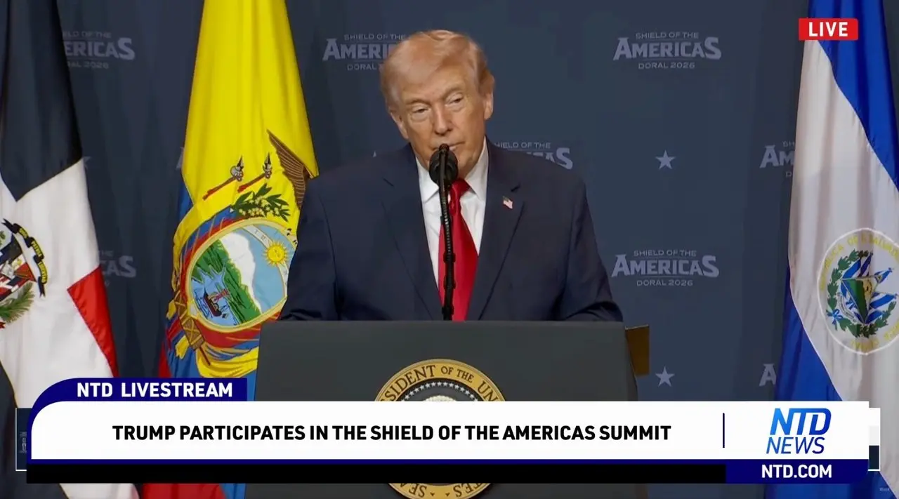 LIVE: Trump Participates in the Shield of the Americas Summit