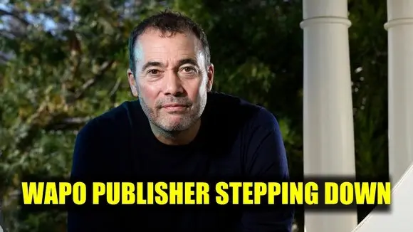 Washington Post Publisher and CEO Will Lewis Says He Will Step Down