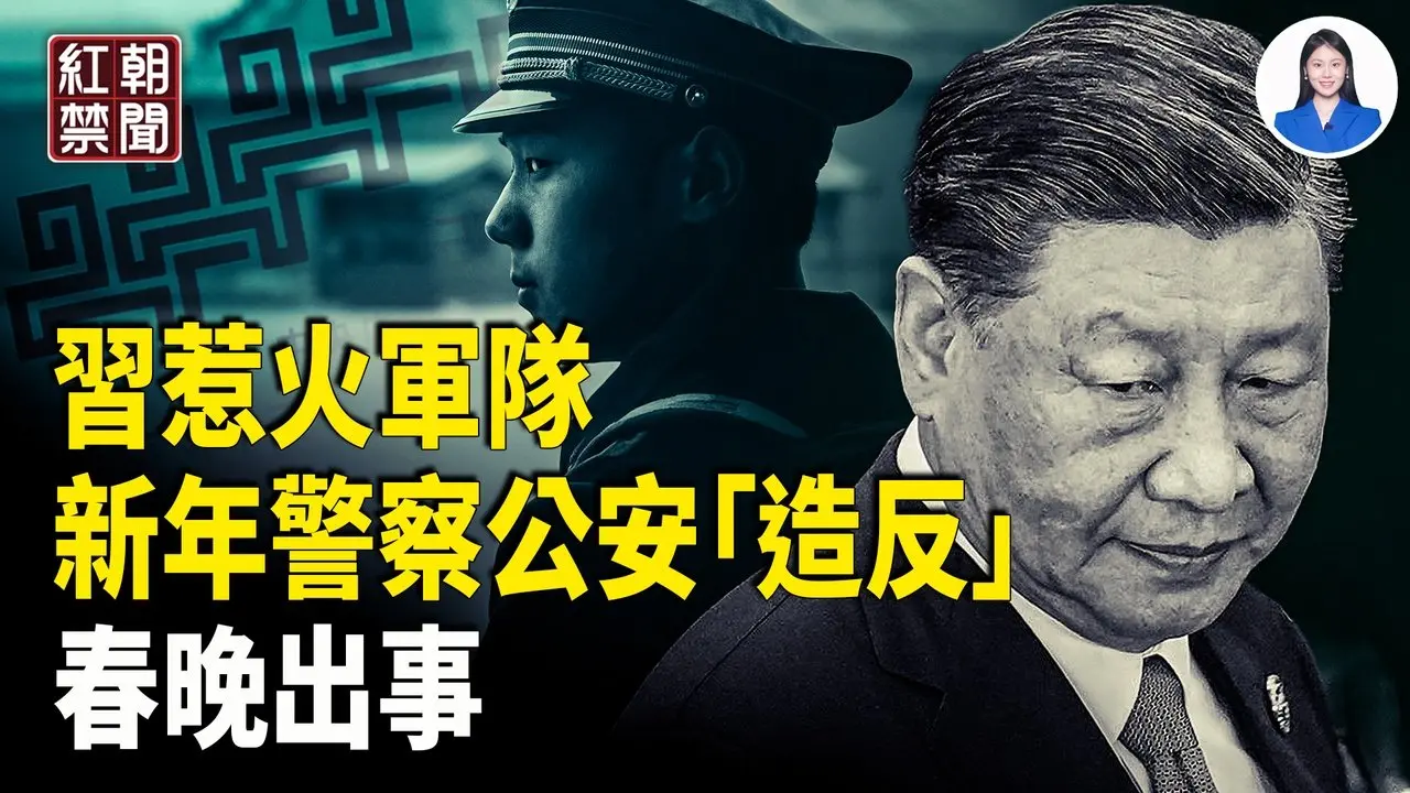 警察公安公開「造反」 習怕軍變 連發6文 《踏馬迎春》火遍大江南北 春晚全程無笑 被批無人味賴為台祈福  鄭麗文法鼓山祈福手抖不止 神佛提示？ 帶父母赴日觀光被讚：跟政府反著做就對了【紅朝禁聞】