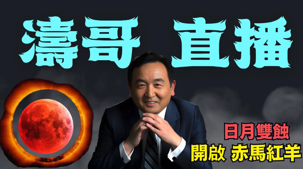 【涛哥直播间】天道易位！双蚀开启赤马红羊劫！（正月初一日环蚀 正月十五月全蚀）王权镂空 阴气压阳 大中华破局大变 乾坤大翻转！（02/11/26）「美东早8:15 北京晚9:15」
