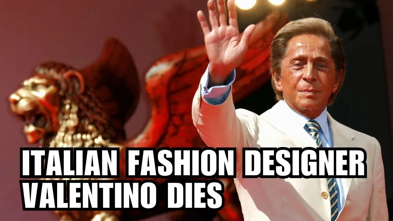 Italian Fashion Designer Valentino Garavani Dies at 93
