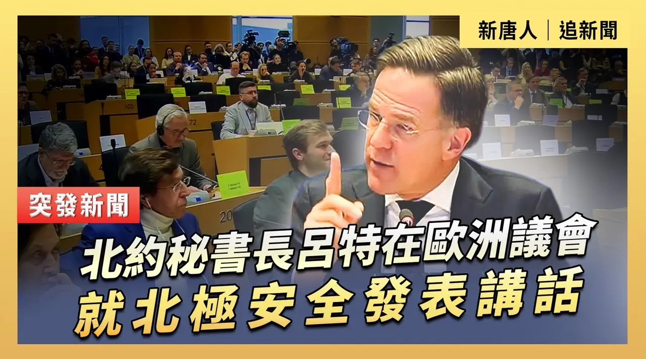 北約秘書長呂特在歐洲議會就北極安全發表講話