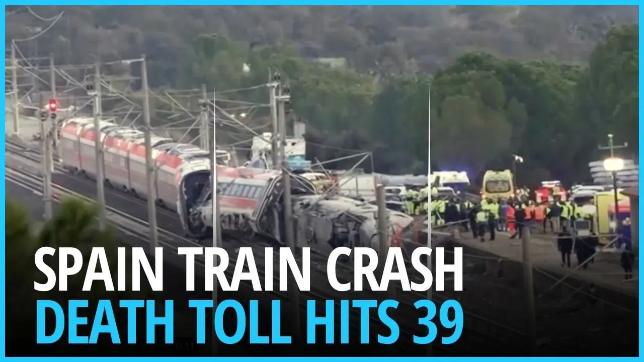 Spain Train Crash Death Toll Hits 39