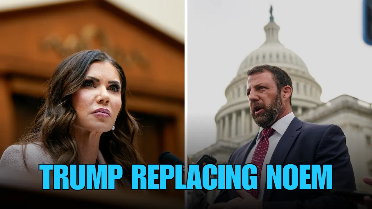 Trump Replacing DHS Secretary Kristi Noem With Oklahoma Senator to Head Homeland Security