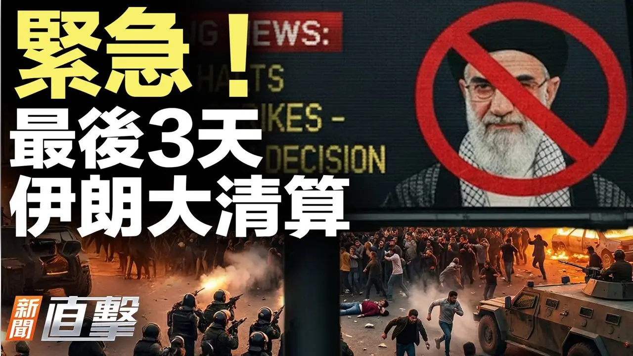 伊朗发出72小时自首通牒！中共模式再现？川普27分钟爆回北欧挑战｜#新闻直击 01/19/2026