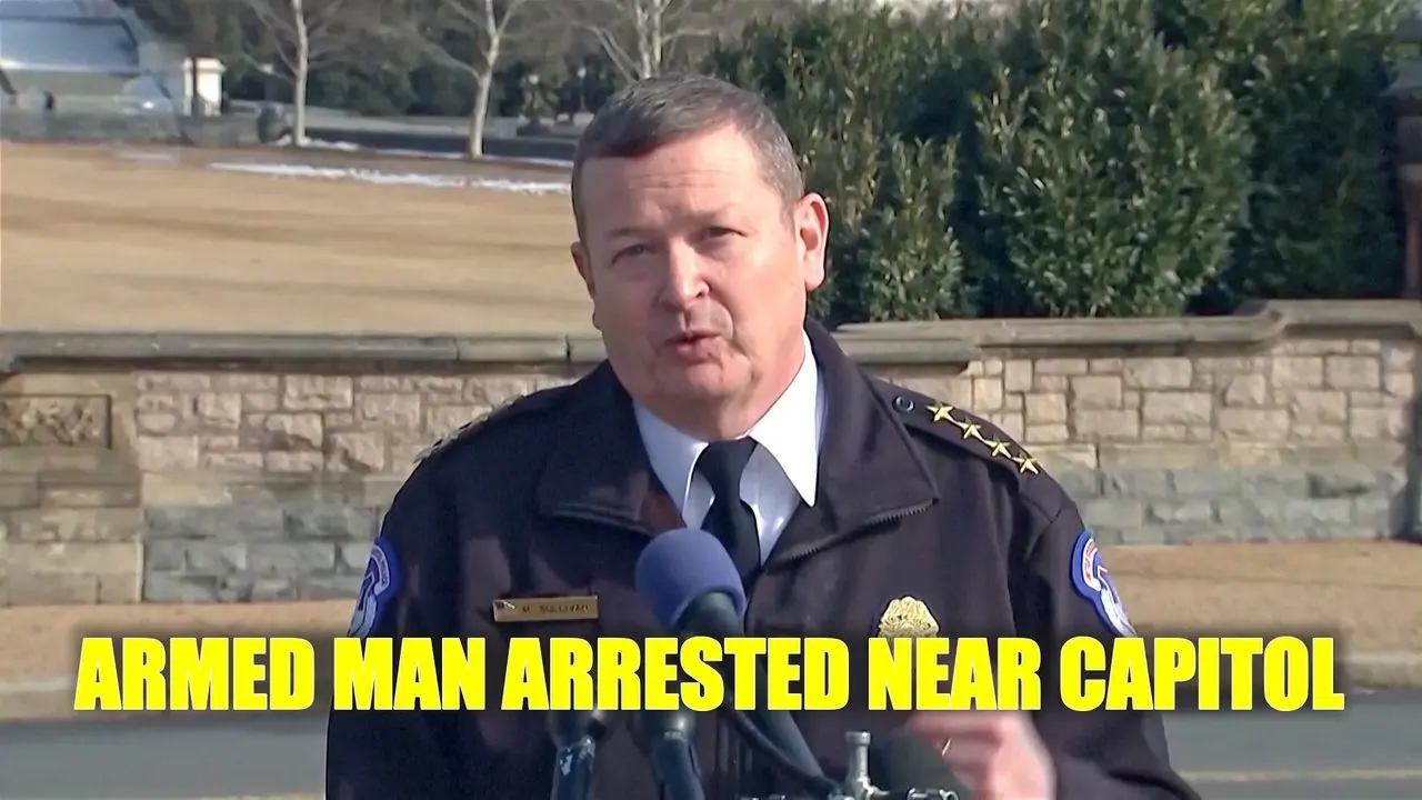 Man Armed With Shotgun Arrested Outside the U.S. Capitol