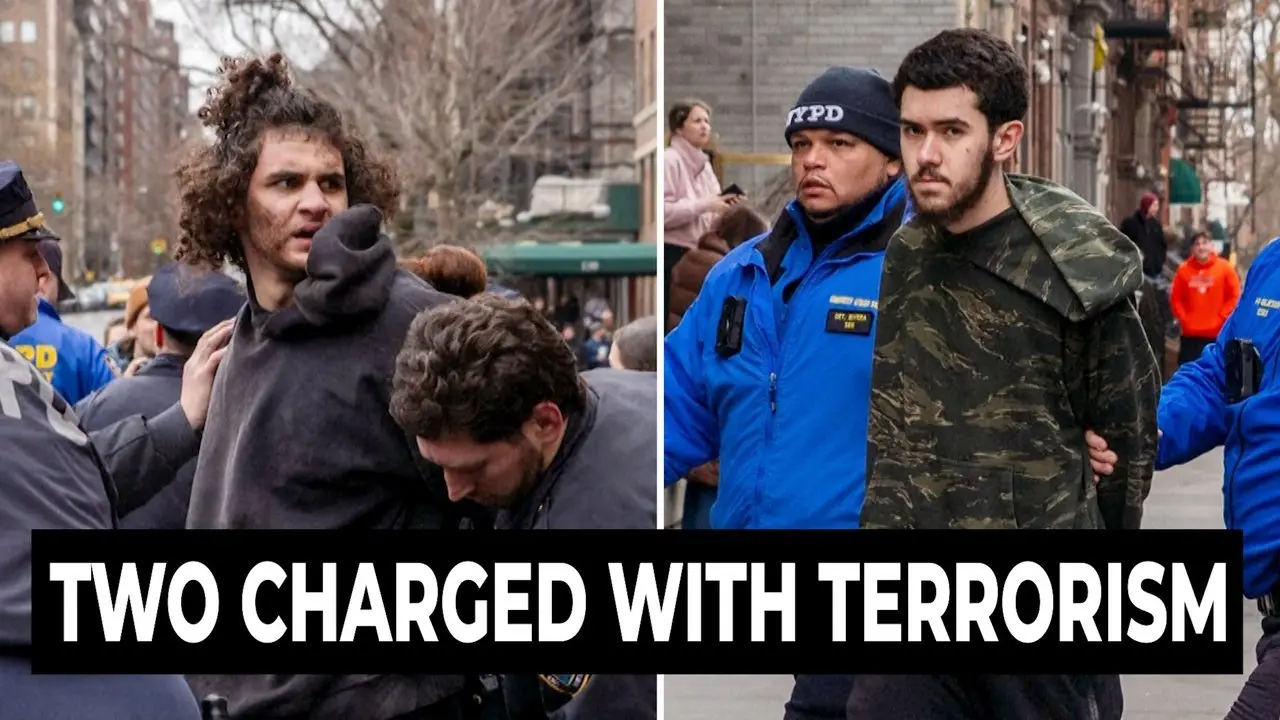 Two Men Charged With Terrorism After Homemade Bomb Thrown at Anti-Islam Protesters in New York