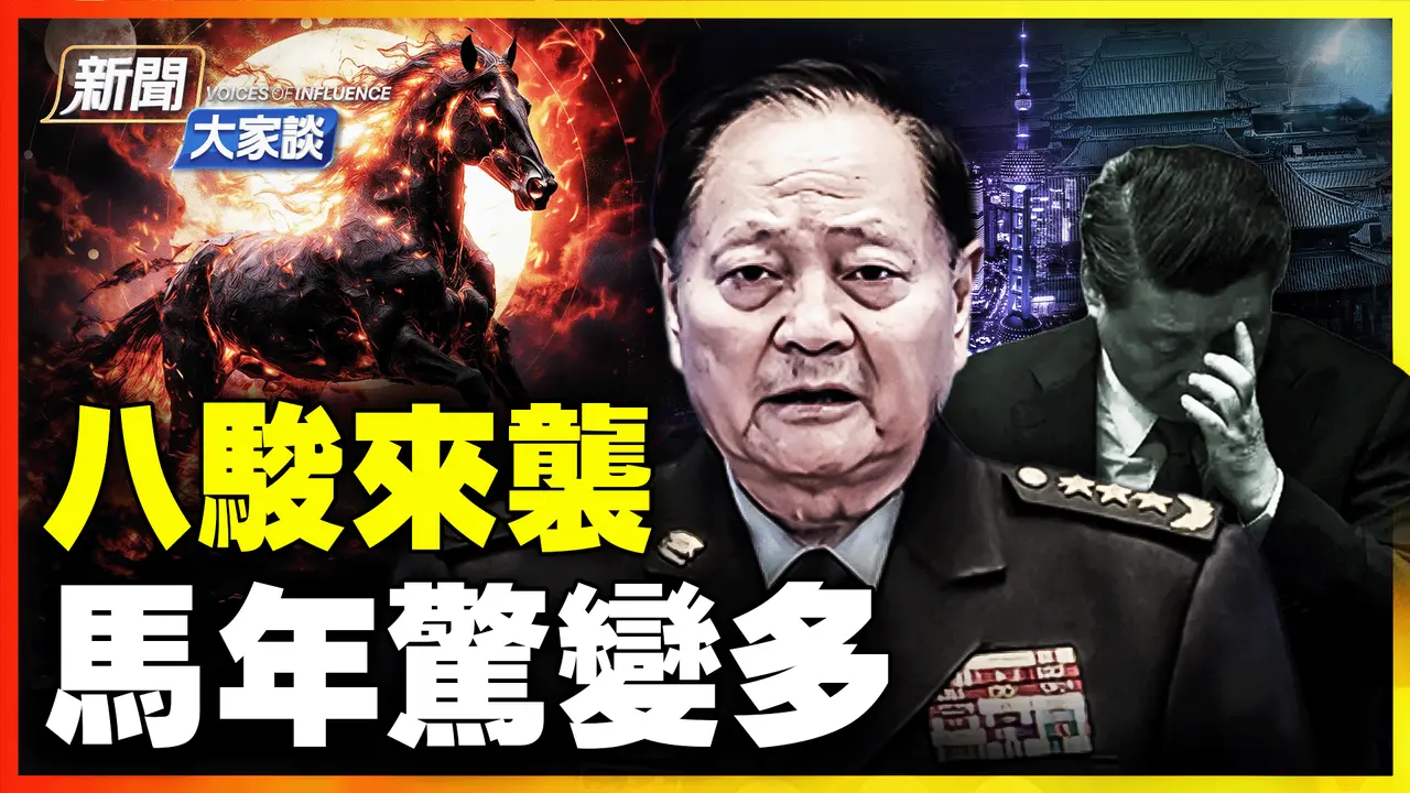 🔥北京大变色 赤马红羊改朝换代；民间八骏来袭，热议不断！秦鹏金石扶摇 马年话马｜ #新闻大家谈