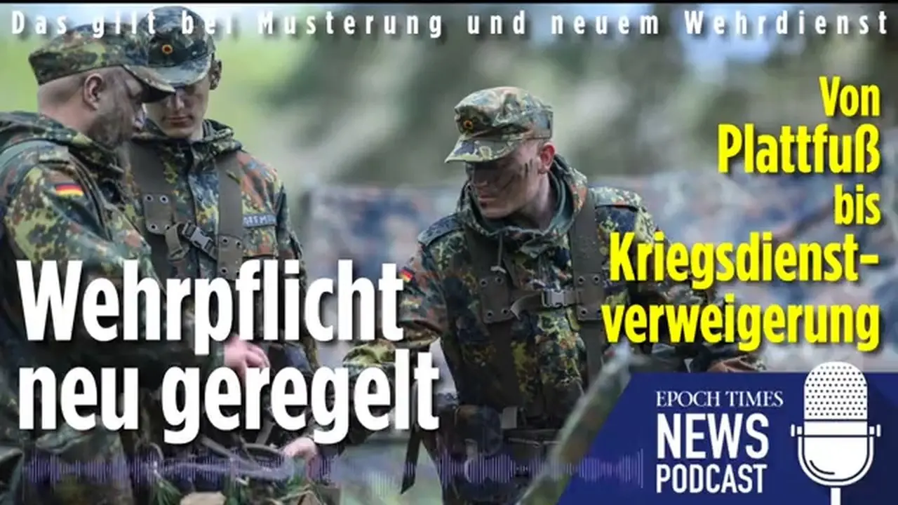 Von Plattfuß bis Kriegsdienstverweigerung: Das gilt bei Musterung und neuem Wehrdienst