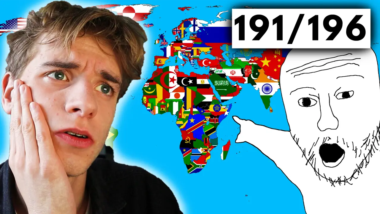 I Named All 196 Countries Because It's Easier Than Talking To Women