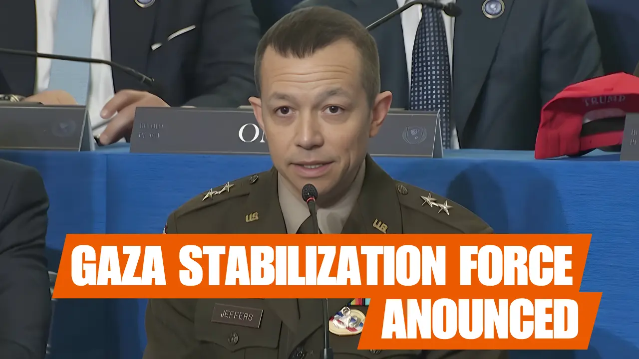 US General Announces Plans for 12k Police, 20k Soldiers for Gaza Stabilization Force